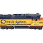MTH 20-20252-1 O Gauge Chessie GP30 Diesel Engine w/PS3 #3029 EX/Box