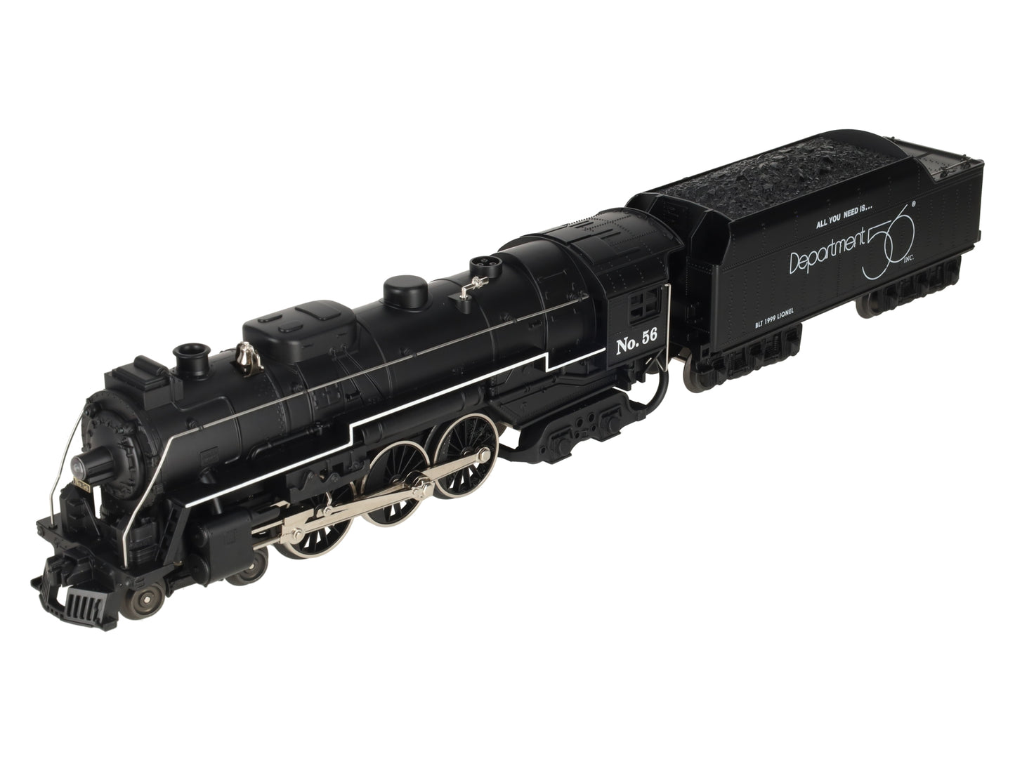Lionel 6-52175 O Dept. 56 4-6-4 Hudson Steam Loco & Tender #56 EX/Box