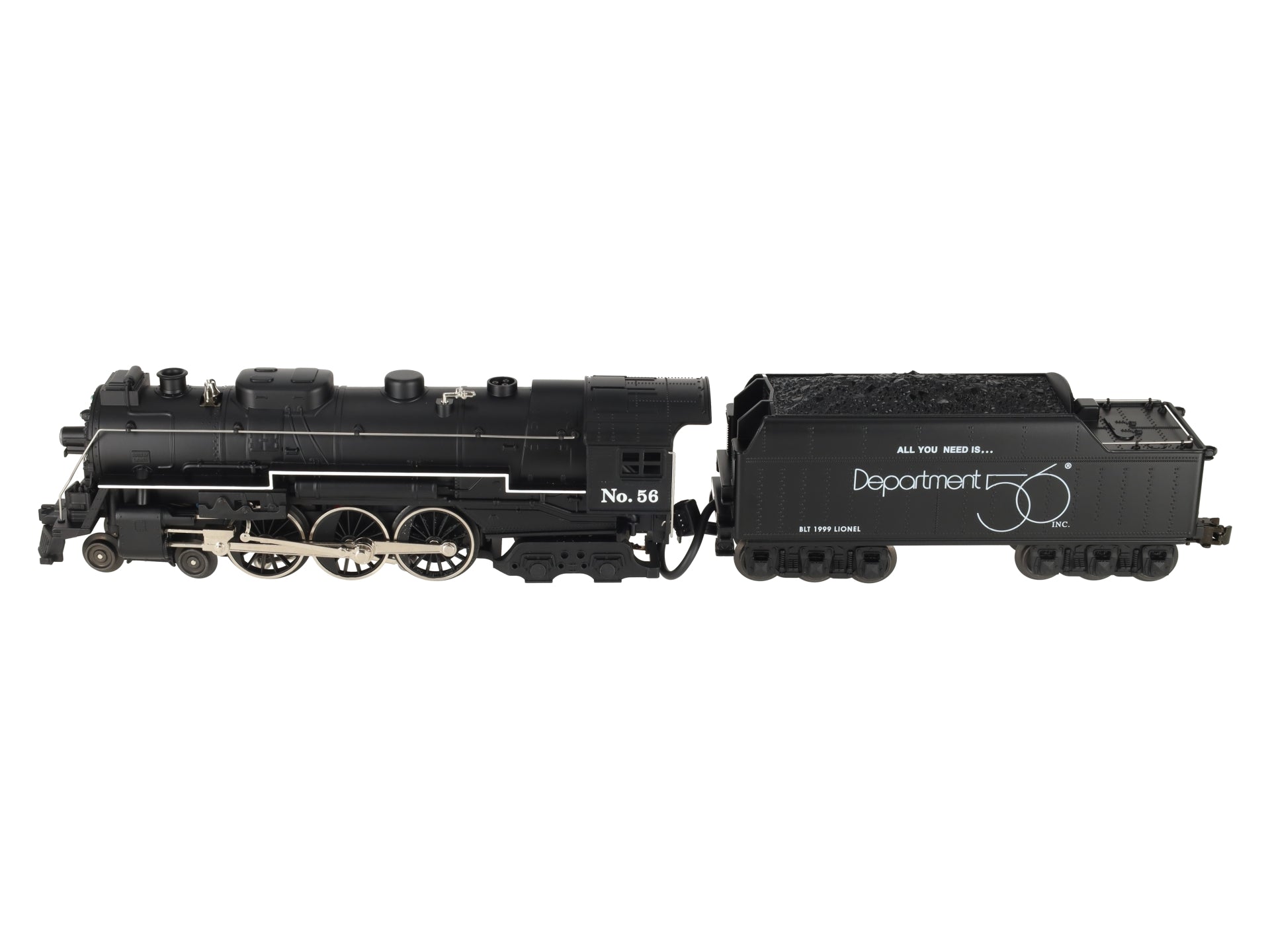 Lionel 6-52175 O Dept. 56 4-6-4 Hudson Steam Loco & Tender #56 EX/Box