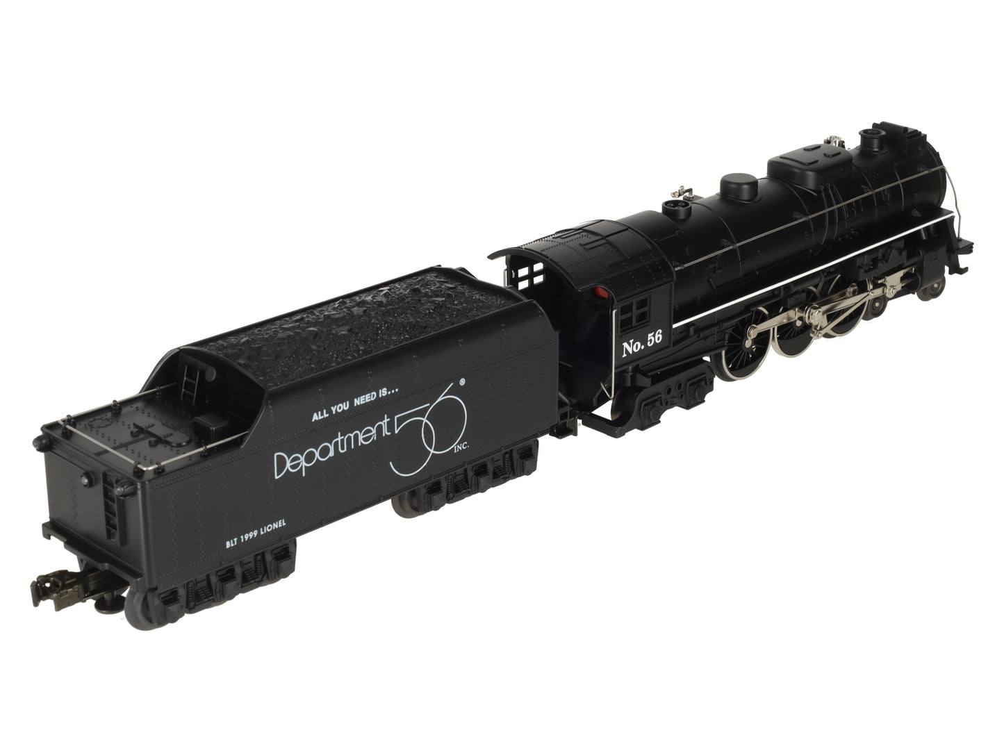 Lionel 6-52175 O Dept. 56 4-6-4 Hudson Steam Loco & Tender #56 EX/Box