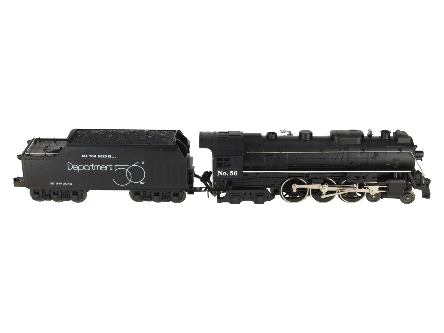 Lionel 6-52175 O Dept. 56 4-6-4 Hudson Steam Loco & Tender #56 EX/Box