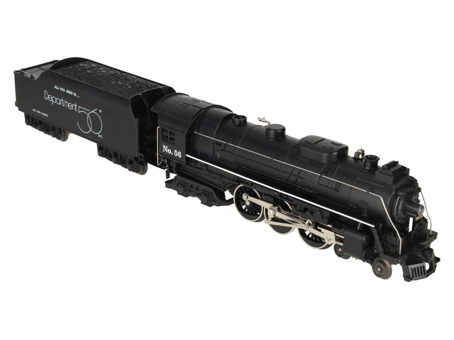 Lionel 6-52175 O Dept. 56 4-6-4 Hudson Steam Loco & Tender #56 EX/Box