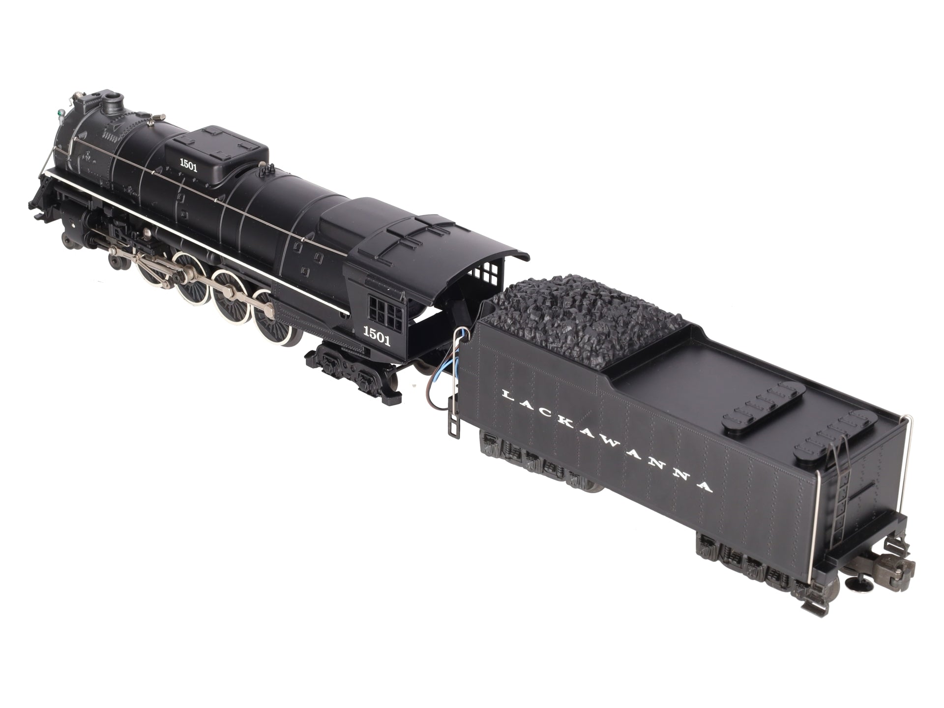 Lionel 6-18003 O Delaware, Lackawanna & Western 4-8-4 Locomotive & Tender #1501 EX/Box