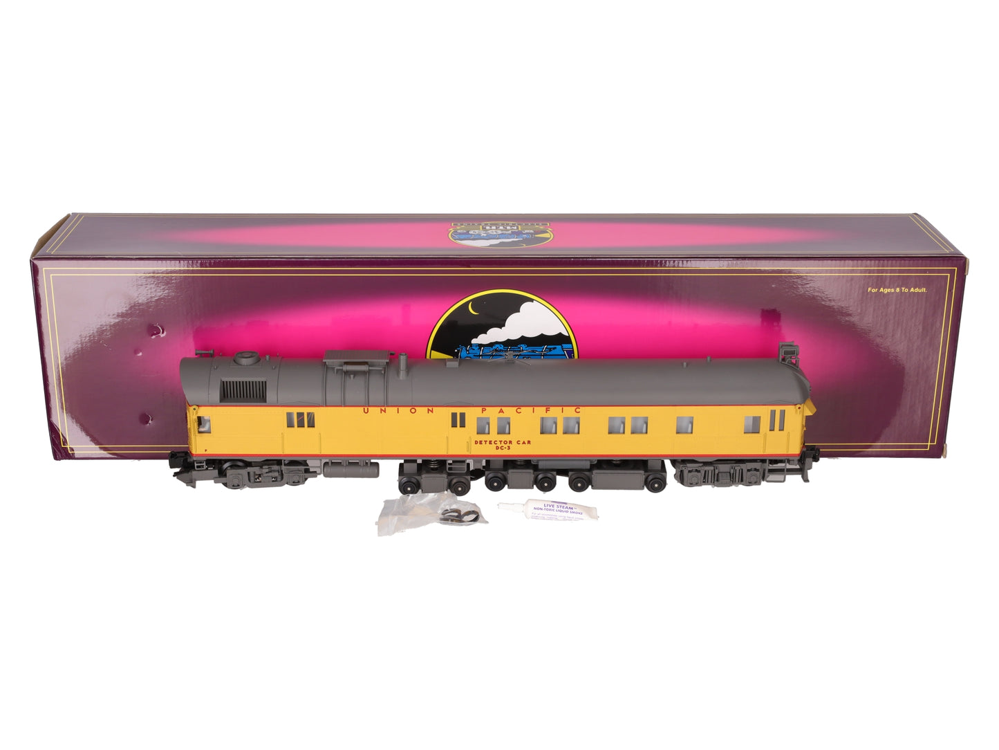 MTH 20-2242-1 O Gauge Union Pacific DC-3 Detector Car w/PS2 EX/Box