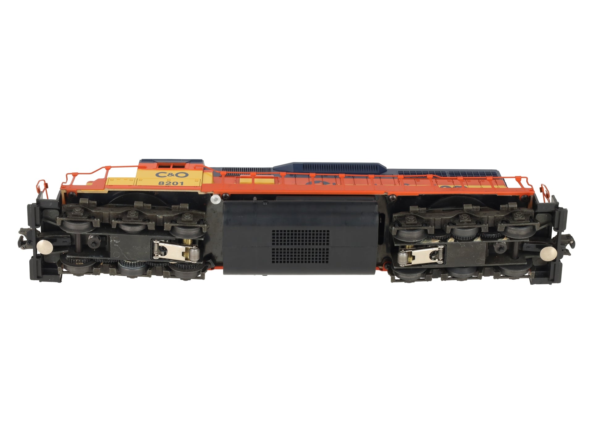 Lionel 6-18201 O Gauge C&O Chessie SD-40 Diesel Locomotive W/ Horn #8201 EX/Box