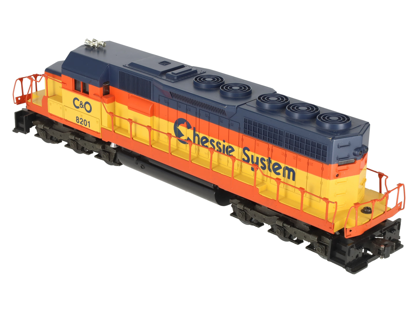 Lionel 6-18201 O Gauge C&O Chessie SD-40 Diesel Locomotive W/ Horn #8201 EX/Box