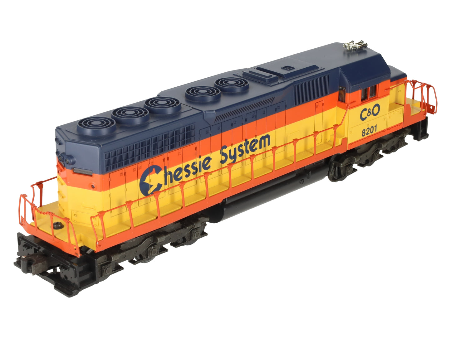 Lionel 6-18201 O Gauge C&O Chessie SD-40 Diesel Locomotive W/ Horn #8201 EX/Box