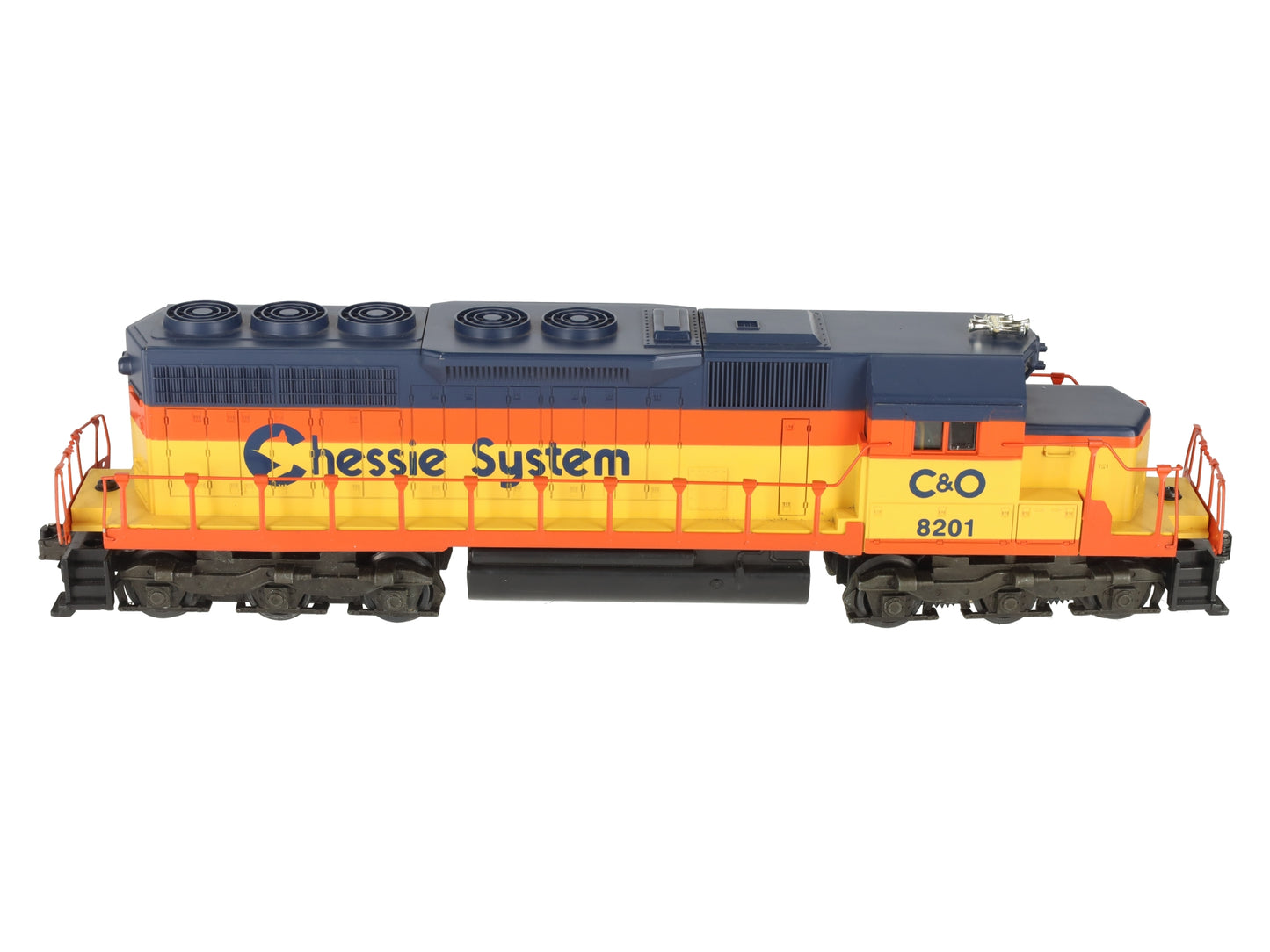 Lionel 6-18201 O Gauge C&O Chessie SD-40 Diesel Locomotive W/ Horn #8201 EX/Box