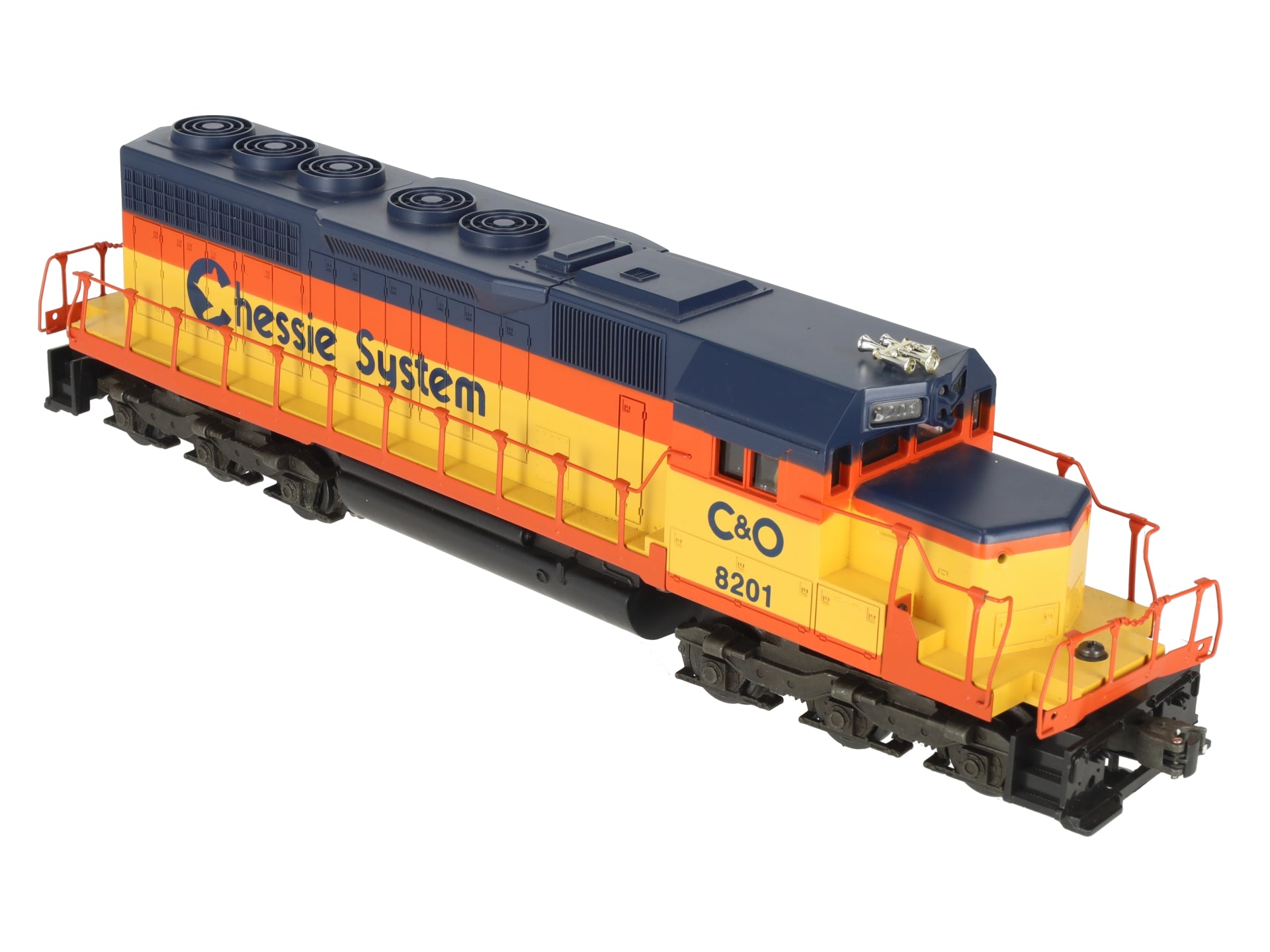 Lionel 6-18201 O Gauge C&O Chessie SD-40 Diesel Locomotive W/ Horn #8201 EX/Box