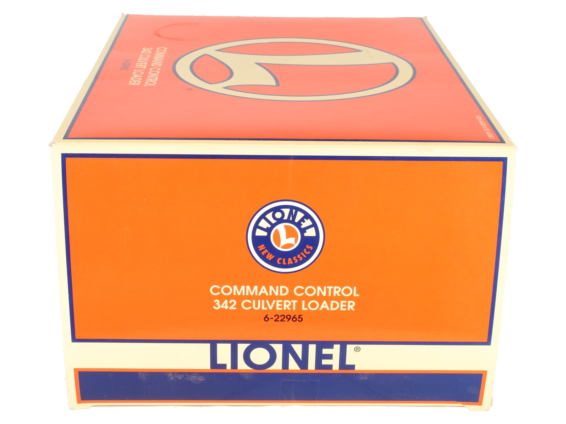Lionel 6-22965 O Command Control Culvert Loader EX/Box