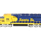 Lionel 6-8265 O Gauge Santa Fe SD-40 Diesel Locomotive EX/Box