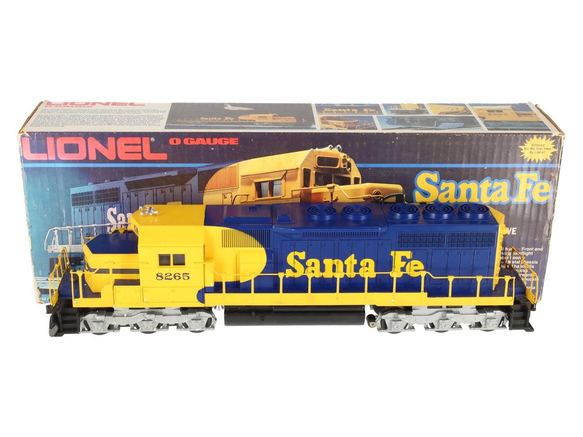 Lionel 6-8265 O Gauge Santa Fe SD-40 Diesel Locomotive LN/Box