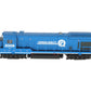 Atlas 10004698 HO Conrail Quality Silver B23-7 Low Nose Diesel Locomotive #2005
