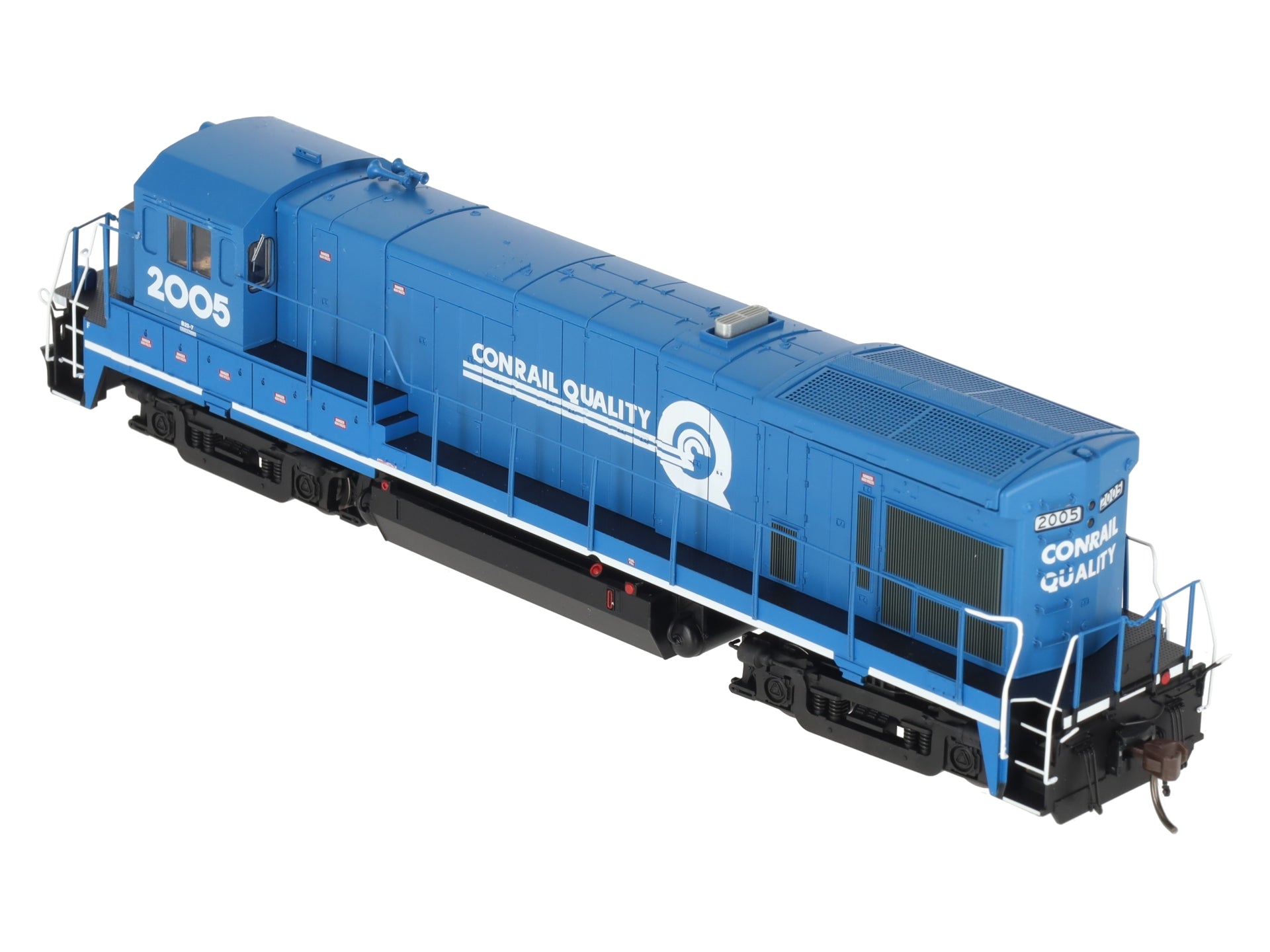 Atlas 10004698 HO Conrail Quality Silver B23-7 Low Nose Diesel Locomotive #2005