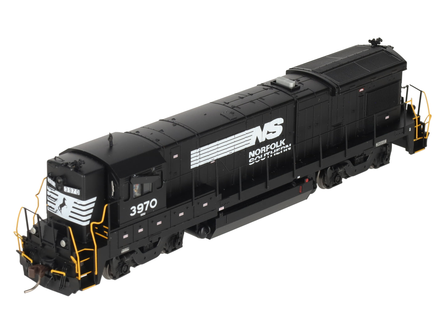 Atlas 10004699 HO Norfolk Southern Silver B23-7 Low Nose Diesel Locomotive #3970 EX/Box