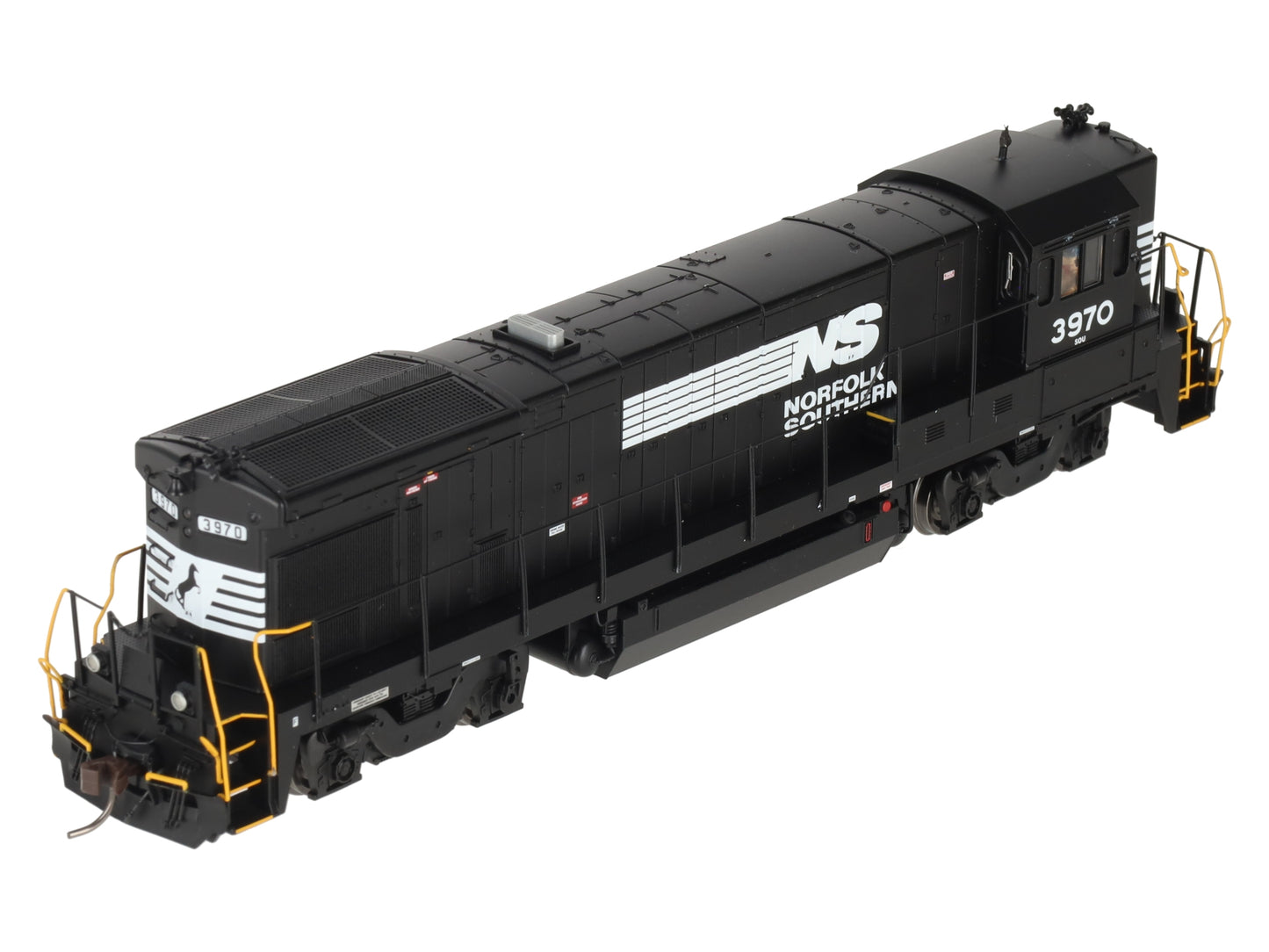 Atlas 10004699 HO Norfolk Southern Silver B23-7 Low Nose Diesel Locomotive #3970 EX/Box