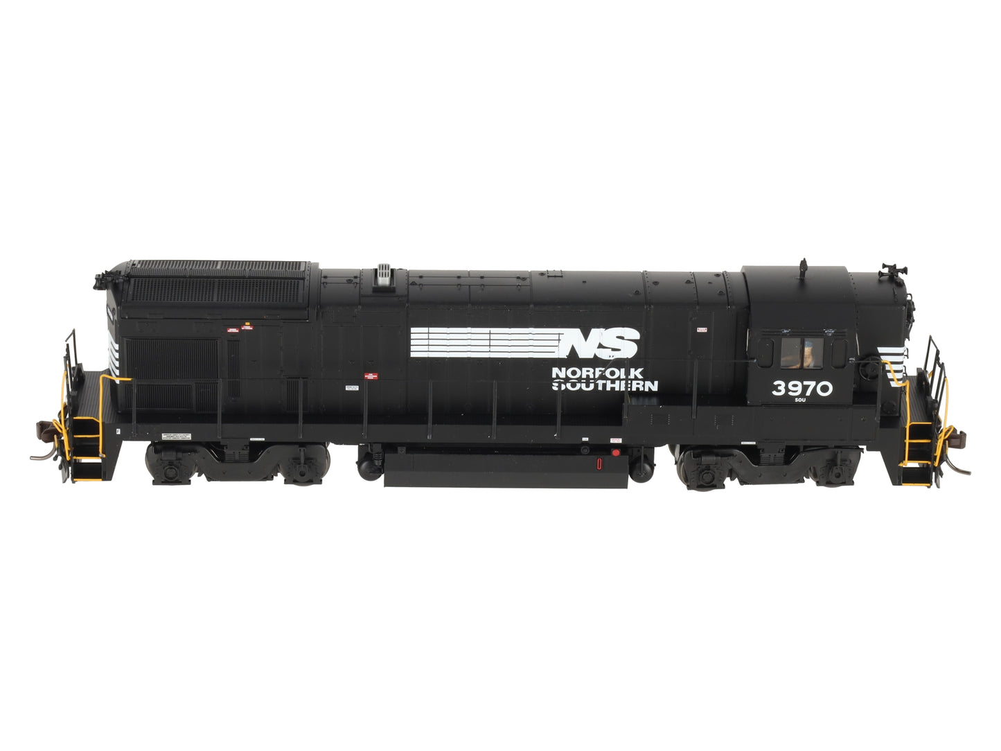 Atlas 10004699 HO Norfolk Southern Silver B23-7 Low Nose Diesel Locomotive #3970 EX/Box