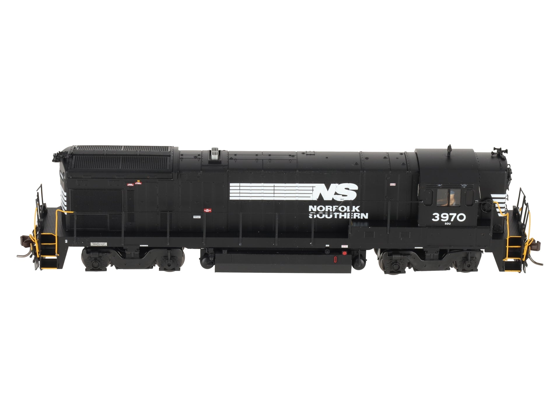 Atlas 10004699 HO Norfolk Southern Silver B23-7 Low Nose Diesel Locomotive #3970 EX/Box