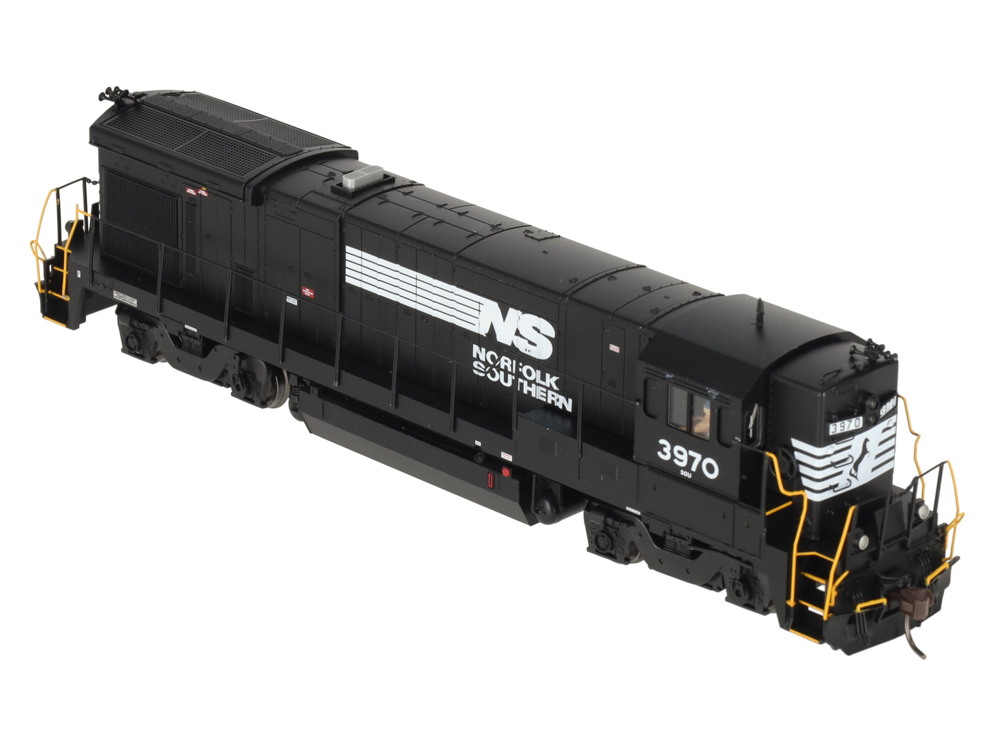 Atlas 10004699 HO Norfolk Southern Silver B23-7 Low Nose Diesel Locomotive #3970 EX/Box