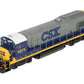 Atlas 10004706 HO CSX YN2 Silver B30-7 Low Nose Diesel Locomotives #5575 EX/Box