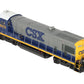 Atlas 10004706 HO CSX YN2 Silver B30-7 Low Nose Diesel Locomotives #5575 EX/Box
