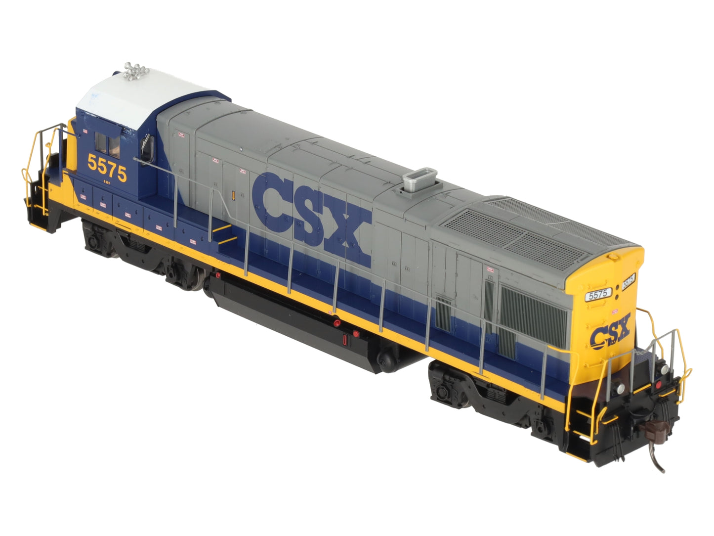Atlas 10004706 HO CSX YN2 Silver B30-7 Low Nose Diesel Locomotives #5575 EX/Box
