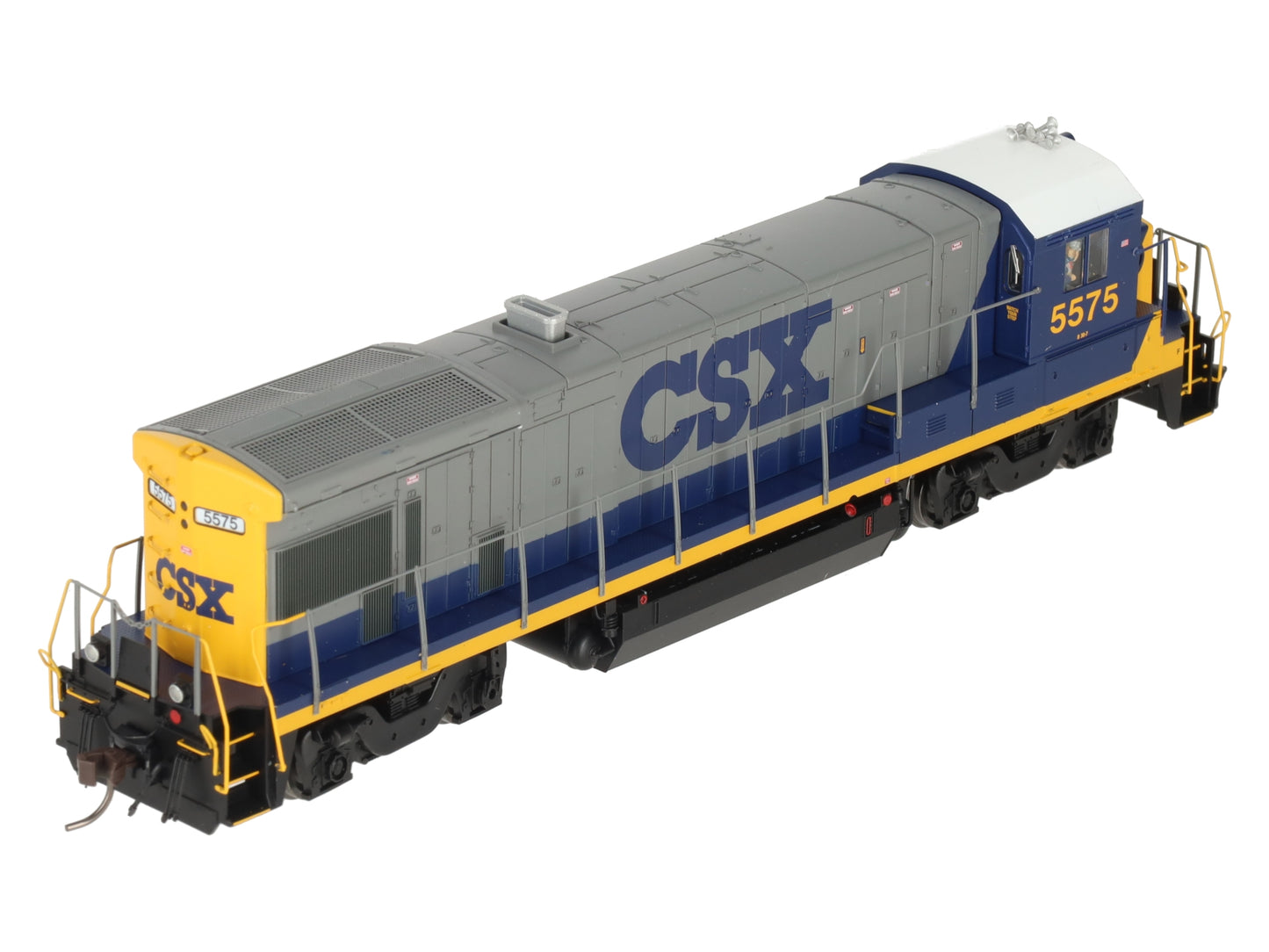 Atlas 10004706 HO CSX YN2 Silver B30-7 Low Nose Diesel Locomotives #5575 EX/Box