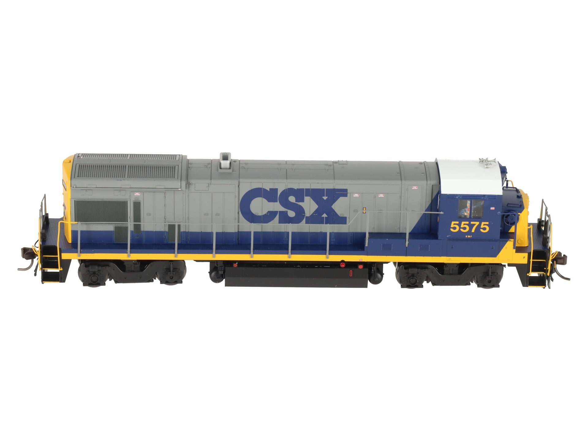 Atlas 10004706 HO CSX YN2 Silver B30-7 Low Nose Diesel Locomotives #5575 EX/Box