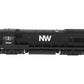 Atlas 10004273 HO Norfolk & Western Silver U30B Diesel Locomotive #8526 EX/Box