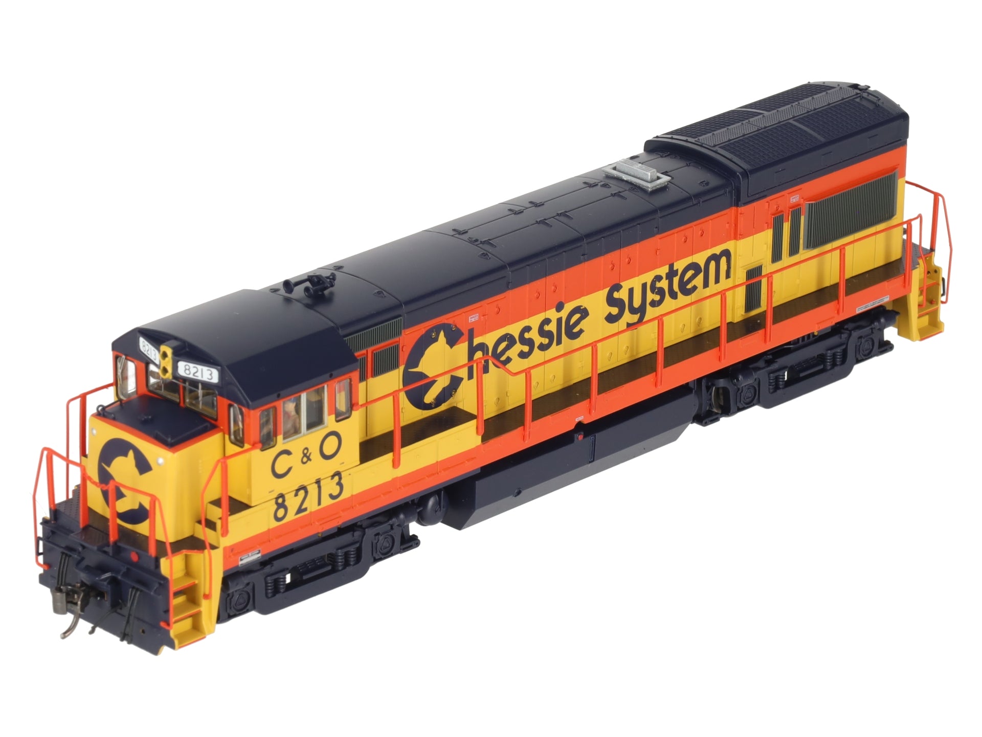 Atlas 10004266 HO Chessie System Silver U30B Diesel Locomotive #8213 EX/Box
