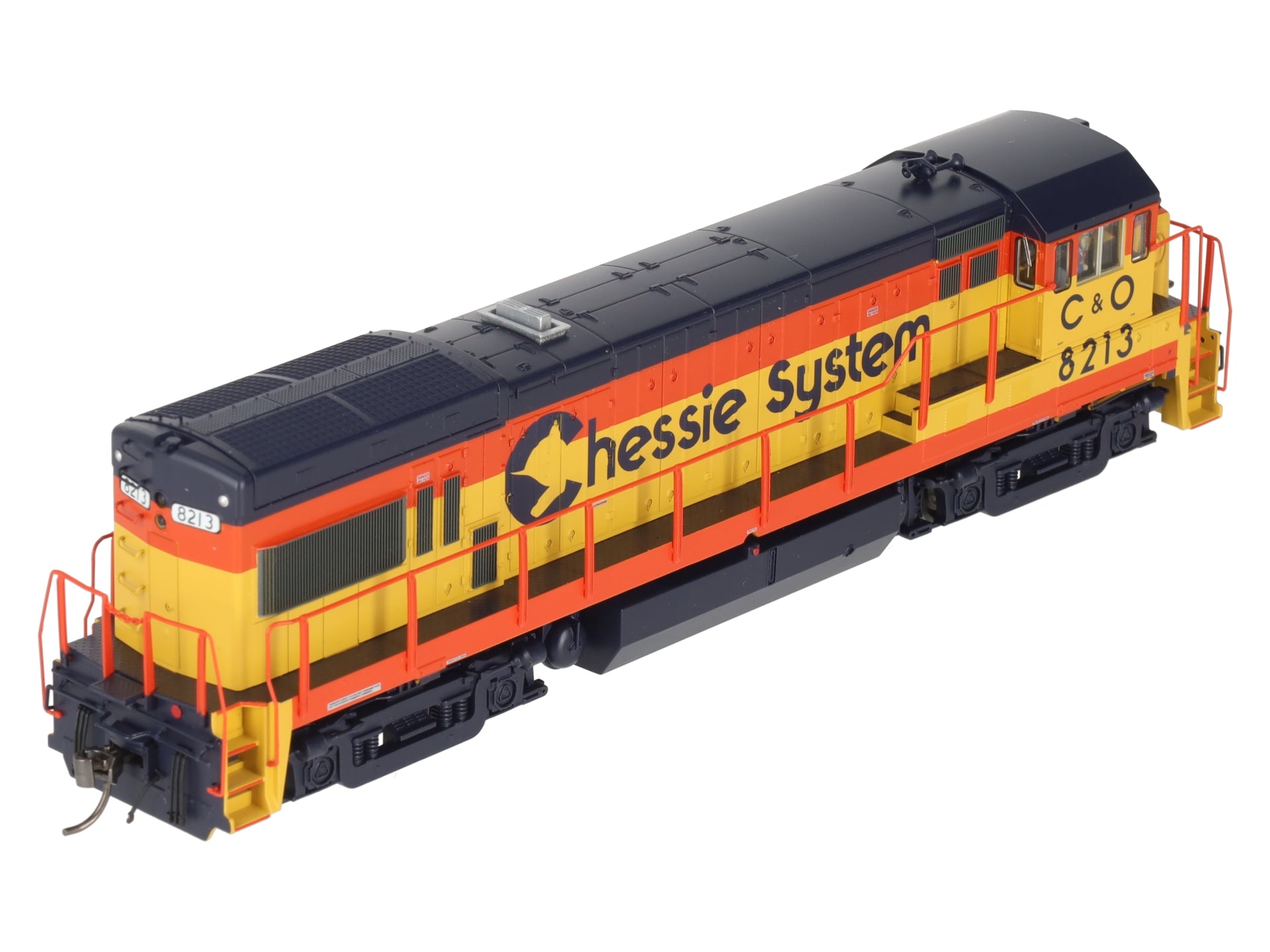 Atlas 10004266 HO Chessie System Silver U30B Diesel Locomotive #8213 EX/Box