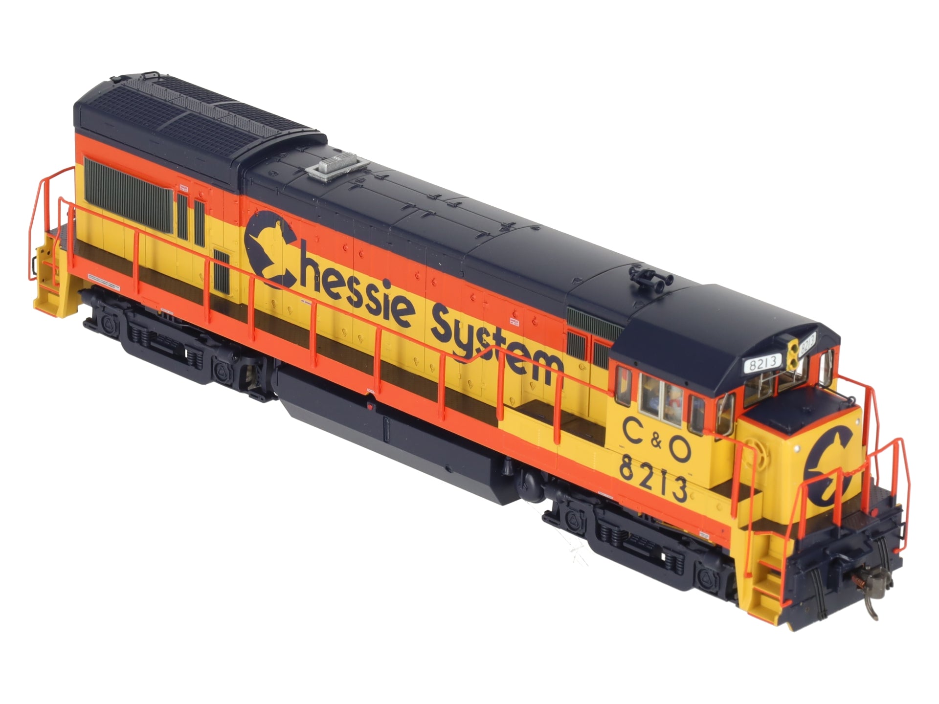 Atlas 10004266 HO Chessie System Silver U30B Diesel Locomotive #8213 EX/Box