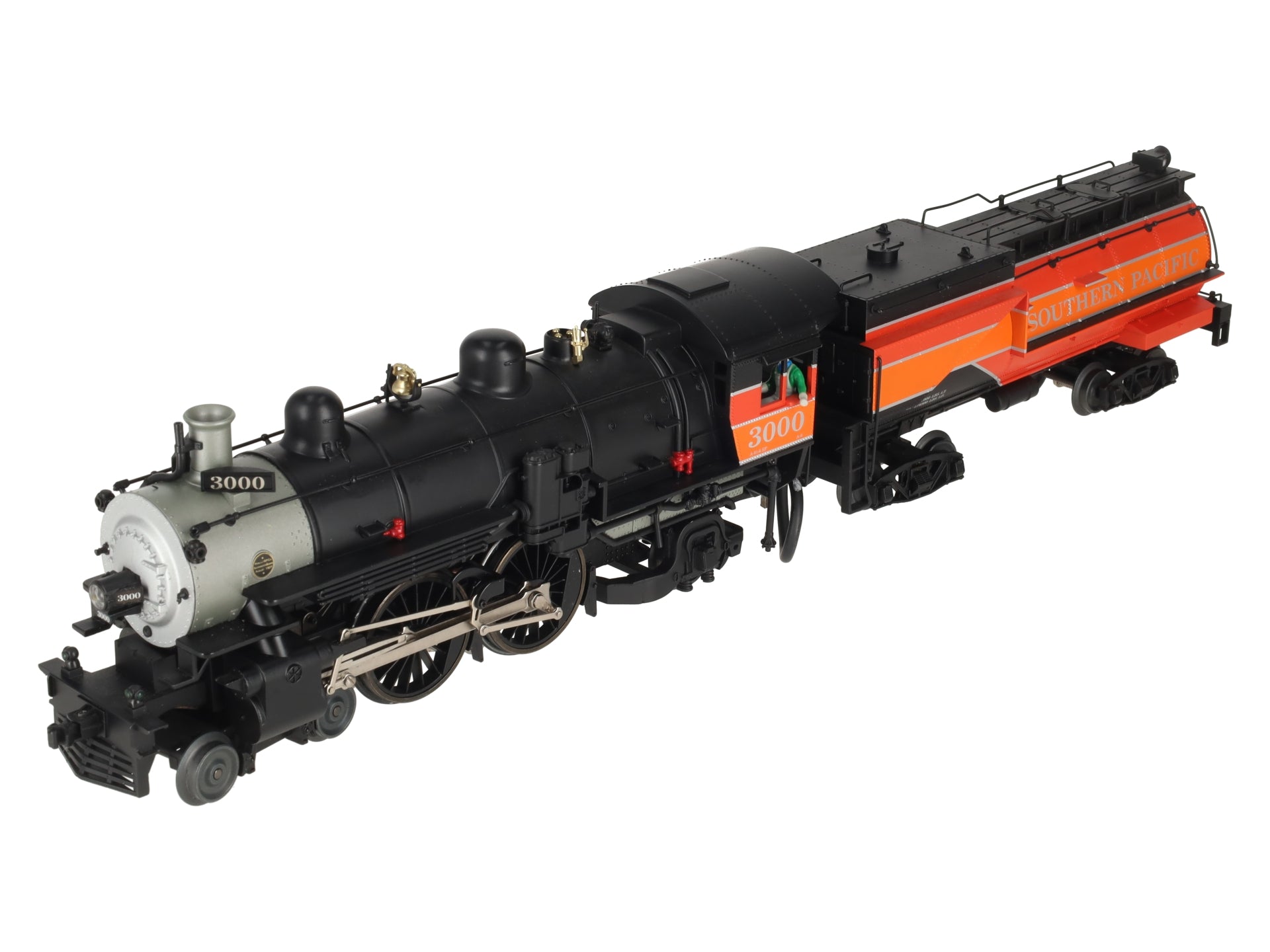 Lionel 6-28070 O SP Daylight 4-4-2 Atlantic Steam Locomotive & Tender #3000 EX/Box