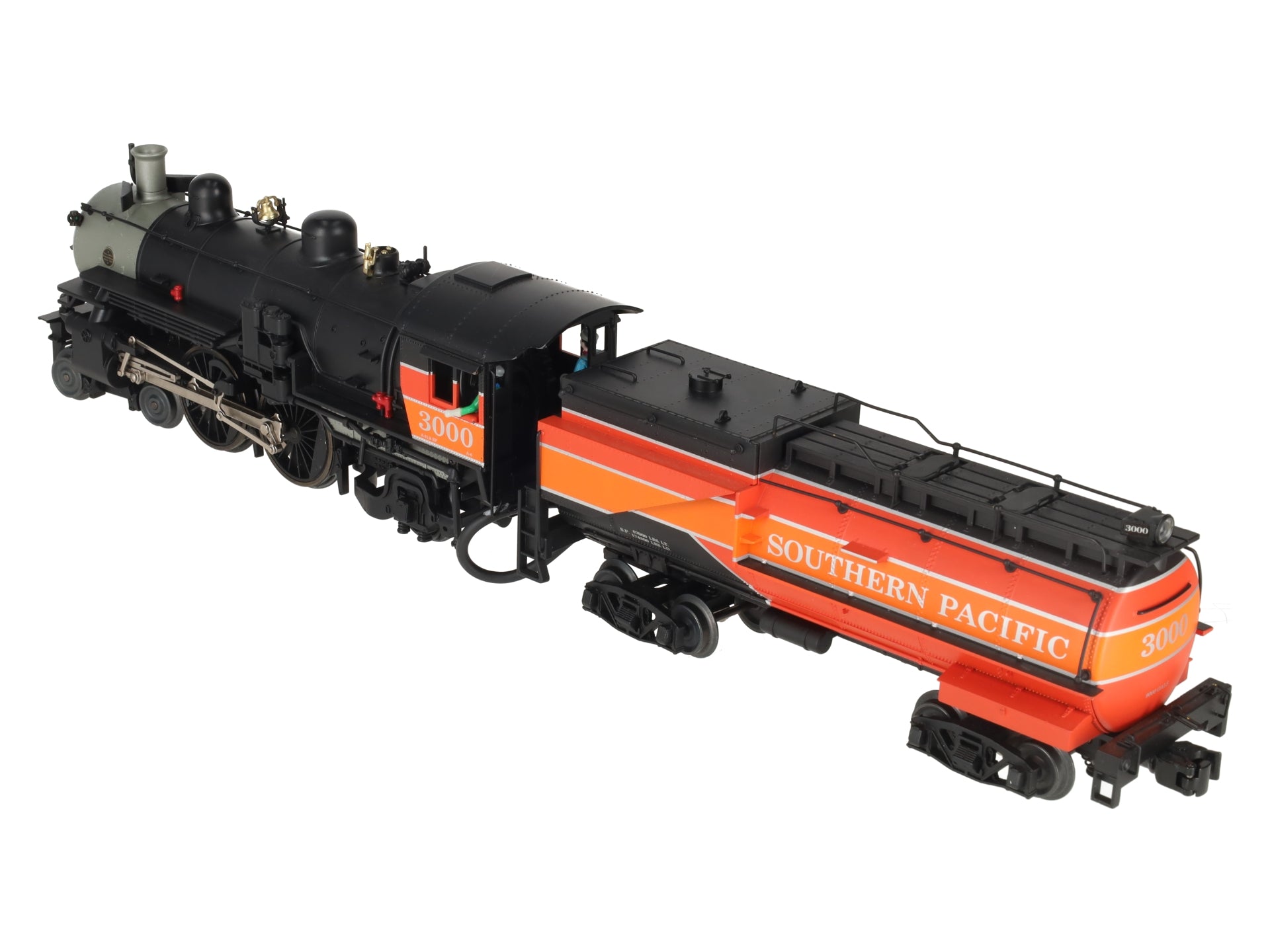 Lionel 6-28070 O SP Daylight 4-4-2 Atlantic Steam Locomotive & Tender #3000 EX/Box