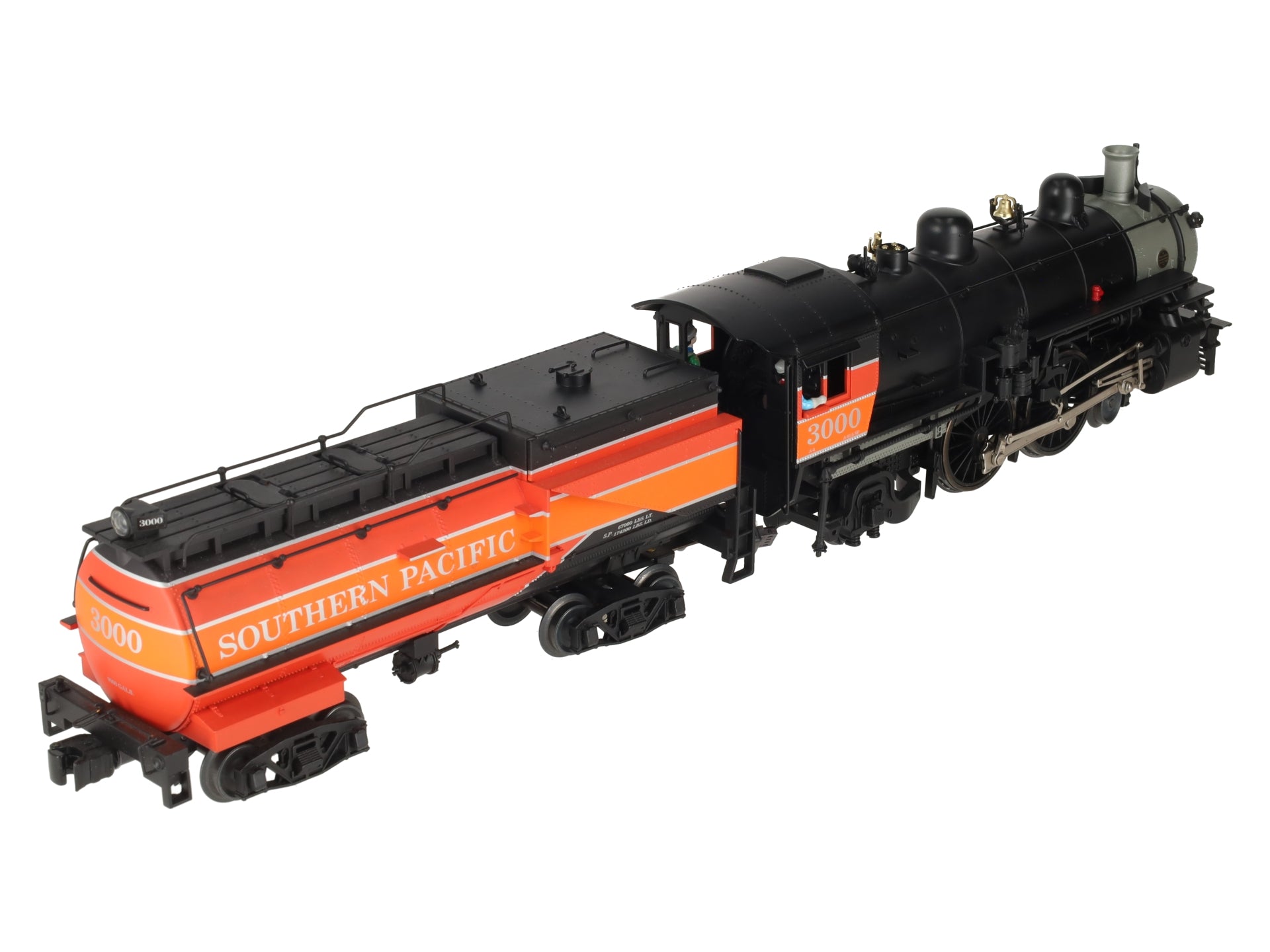 Lionel 6-28070 O SP Daylight 4-4-2 Atlantic Steam Locomotive & Tender #3000 EX/Box
