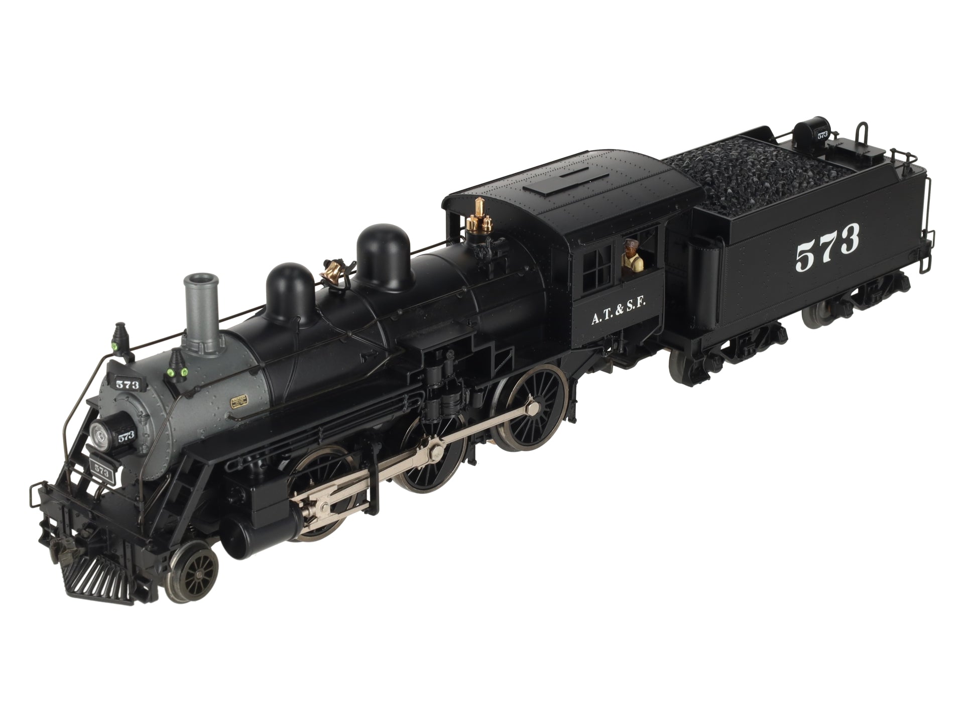Lionel 6-11272 O Gauge AT&SF 2-6-0 Mogul Steam Locomotive #573 EX/Box