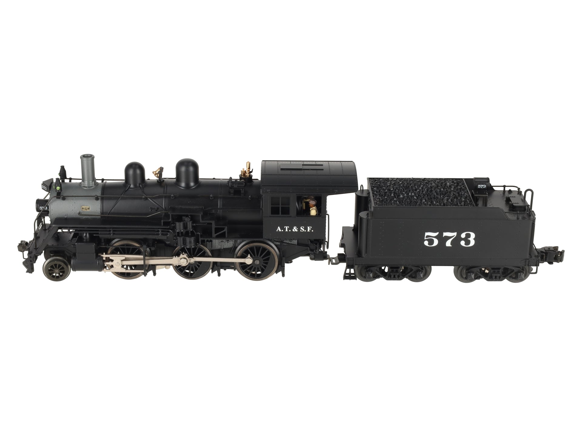 Lionel 6-11272 O Gauge AT&SF 2-6-0 Mogul Steam Locomotive #573