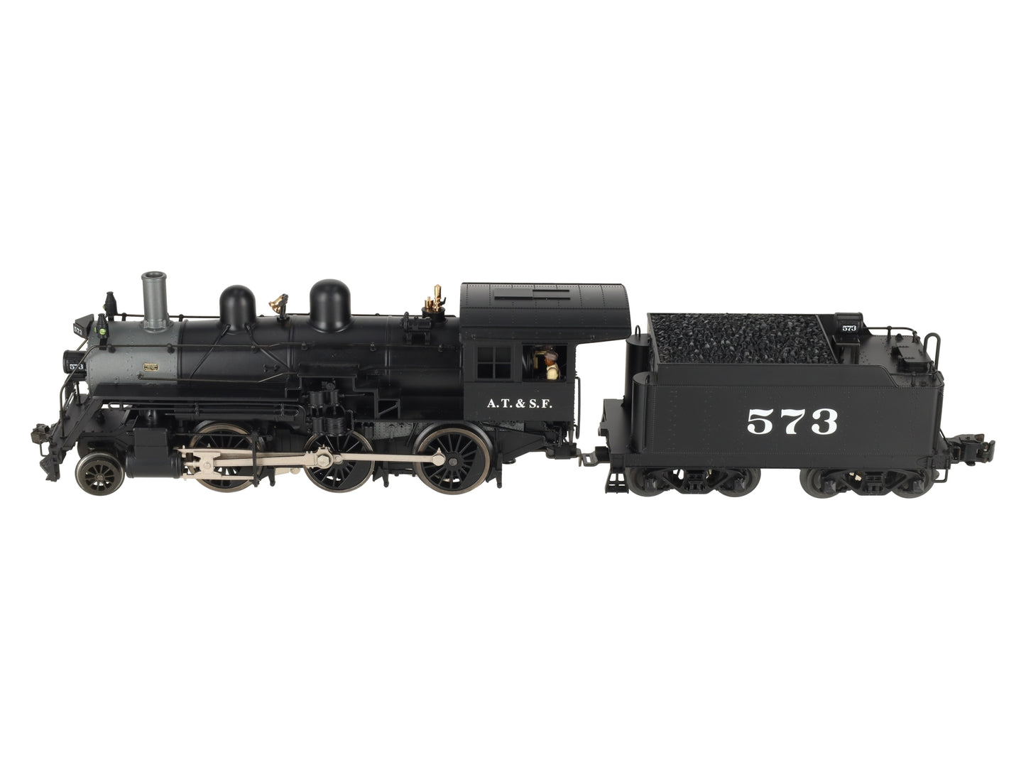 Lionel 6-11272 O Gauge AT&SF 2-6-0 Mogul Steam Locomotive #573 EX/Box