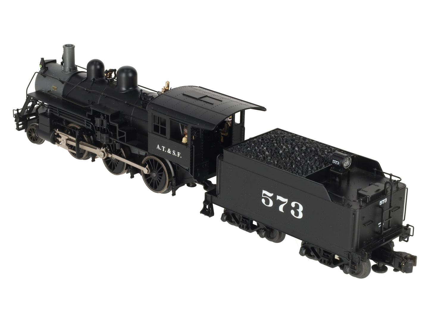 Lionel 6-11272 O Gauge AT&SF 2-6-0 Mogul Steam Locomotive #573 EX/Box