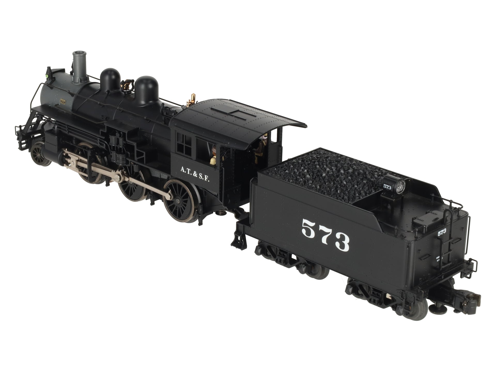 Lionel 6-11272 O Gauge AT&SF 2-6-0 Mogul Steam Locomotive #573 EX/Box