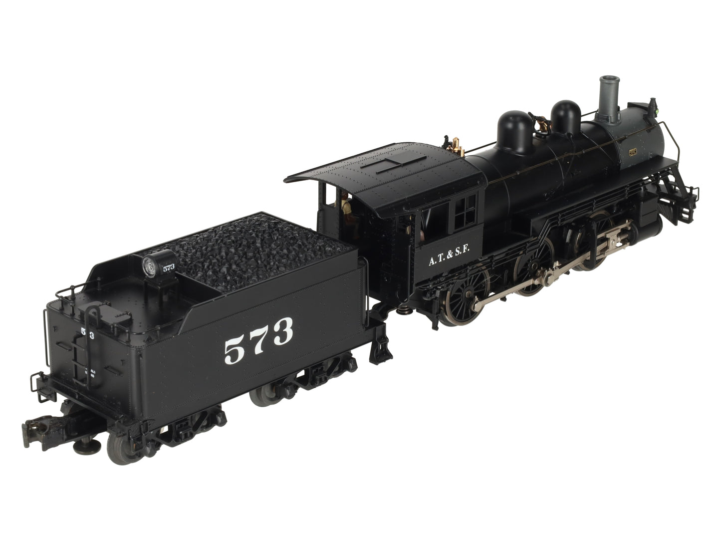 Lionel 6-11272 O Gauge AT&SF 2-6-0 Mogul Steam Locomotive #573 EX/Box