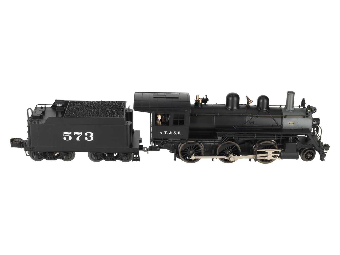 Lionel 6-11272 O Gauge AT&SF 2-6-0 Mogul Steam Locomotive #573 EX/Box