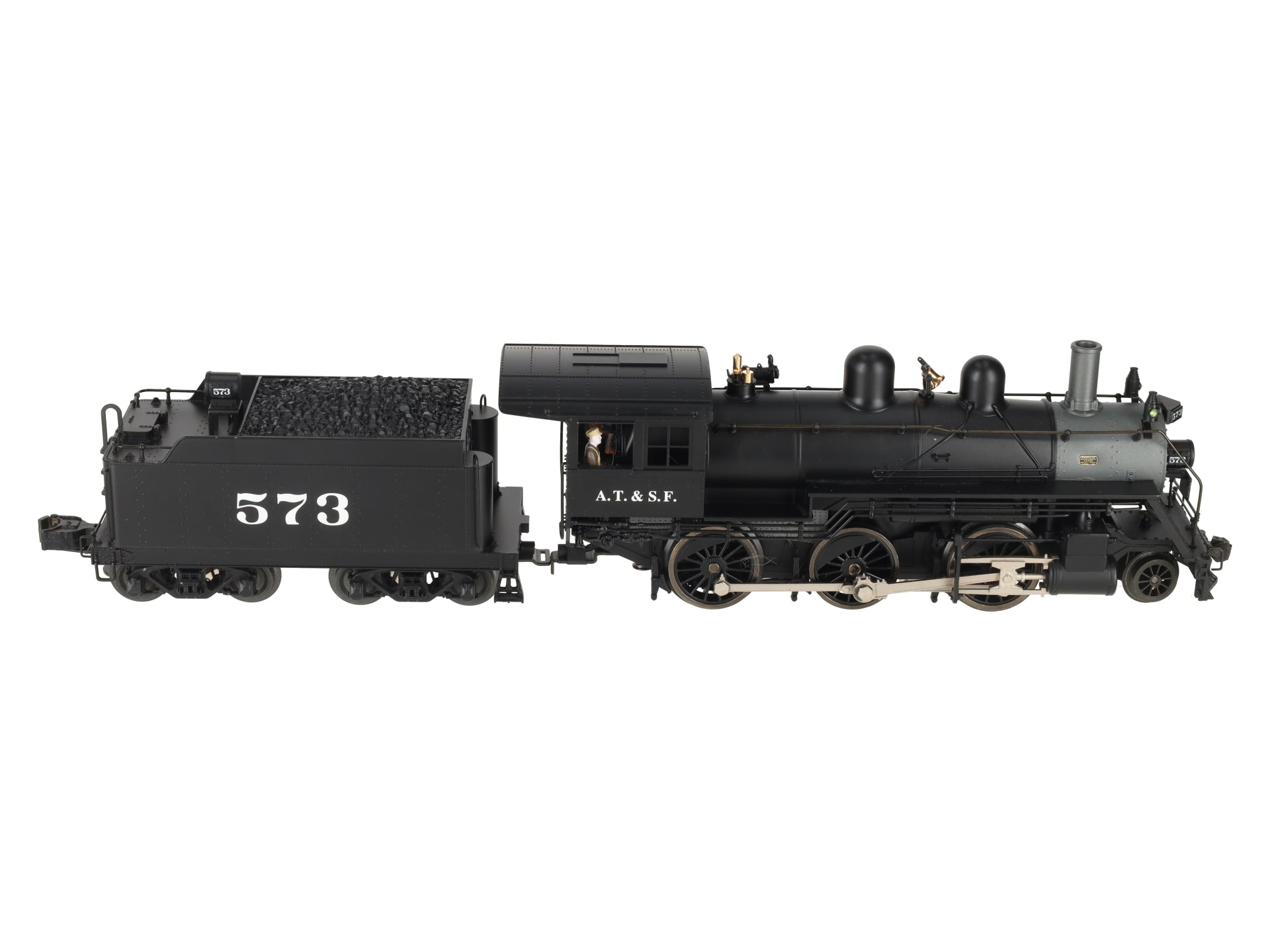 Lionel 6-11272 O Gauge AT&SF 2-6-0 Mogul Steam Locomotive #573 EX/Box