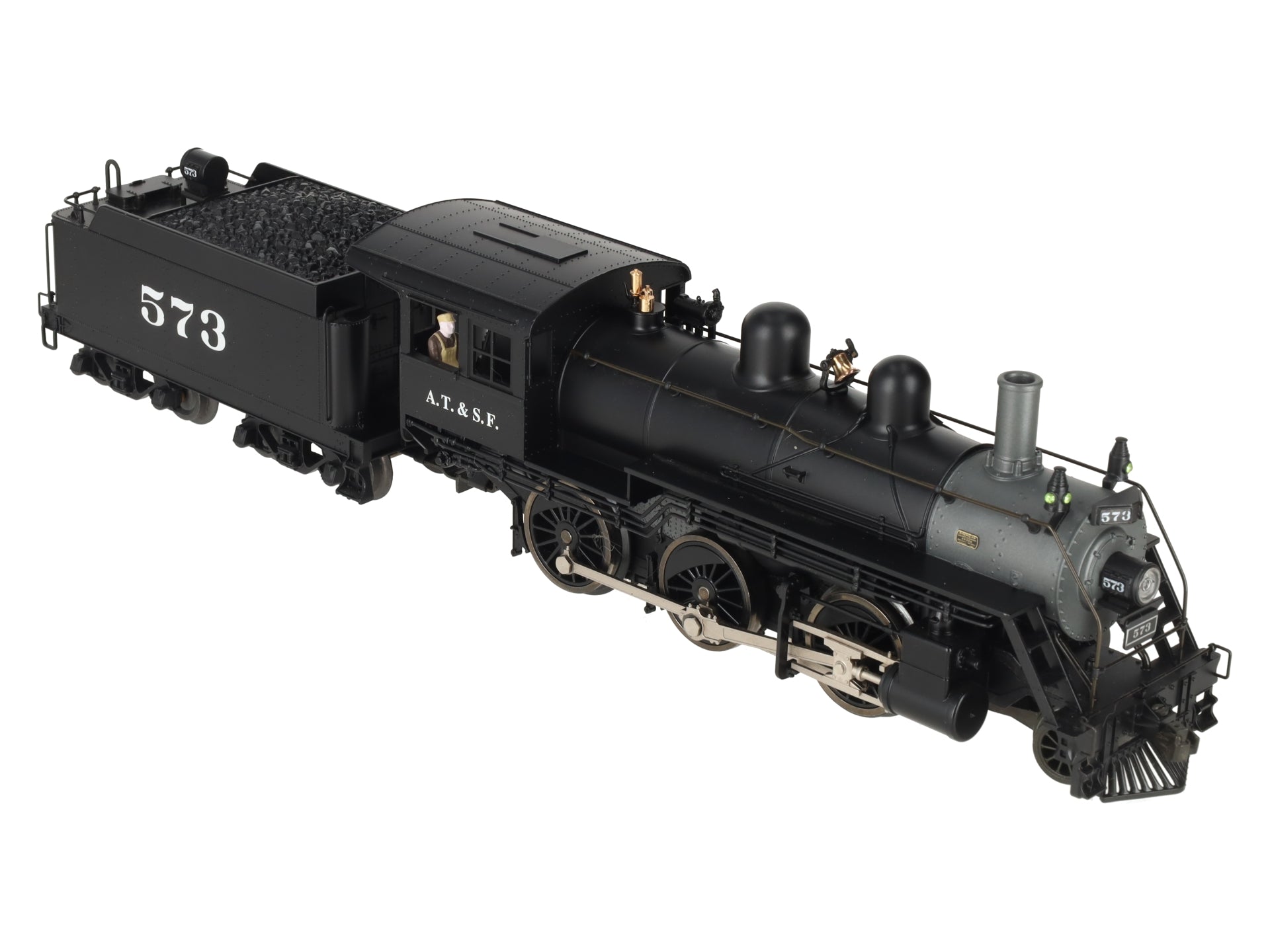 Lionel 6-11272 O Gauge AT&SF 2-6-0 Mogul Steam Locomotive #573 EX/Box