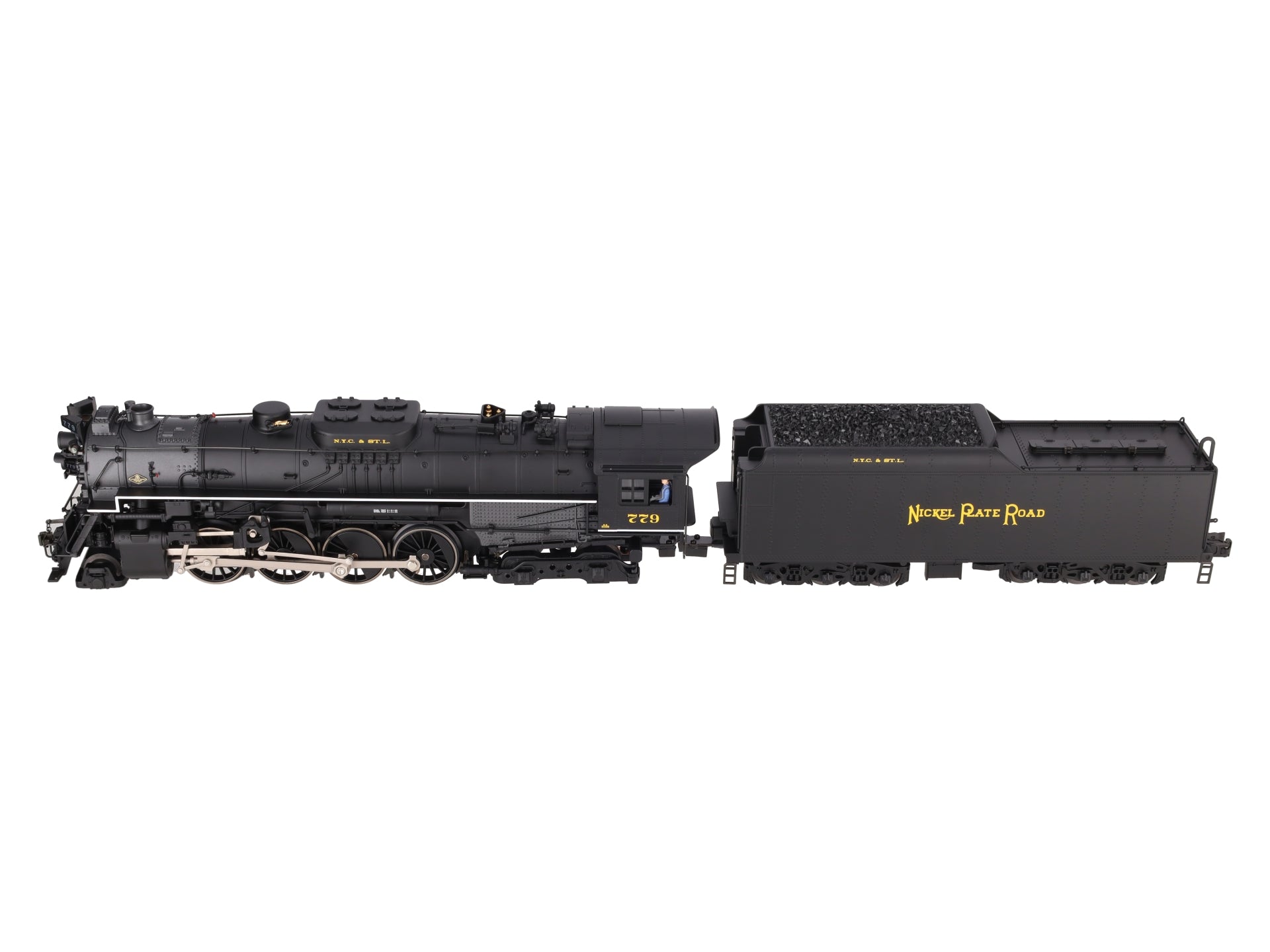 Lionel 6-38050 O Nickel Plate Road 2-8-4 Scale Berkshire Steam Loco &Tender #779 EX