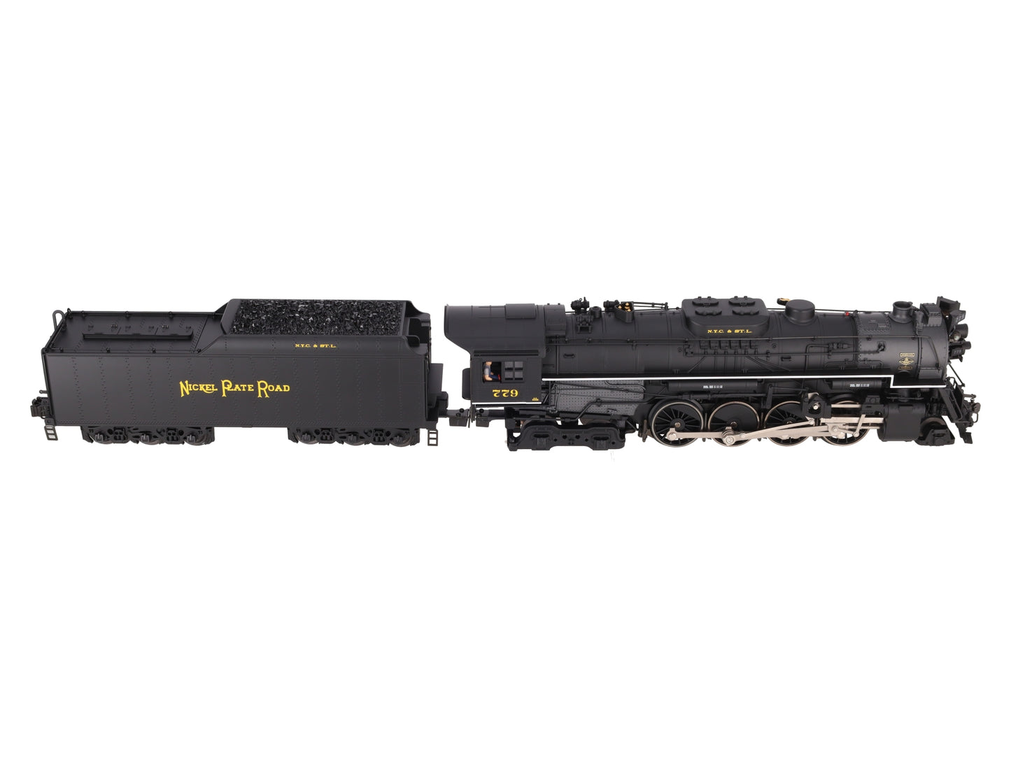 Lionel 6-38050 O Nickel Plate Road 2-8-4 Scale Berkshire Steam Loco &Tender #779 EX