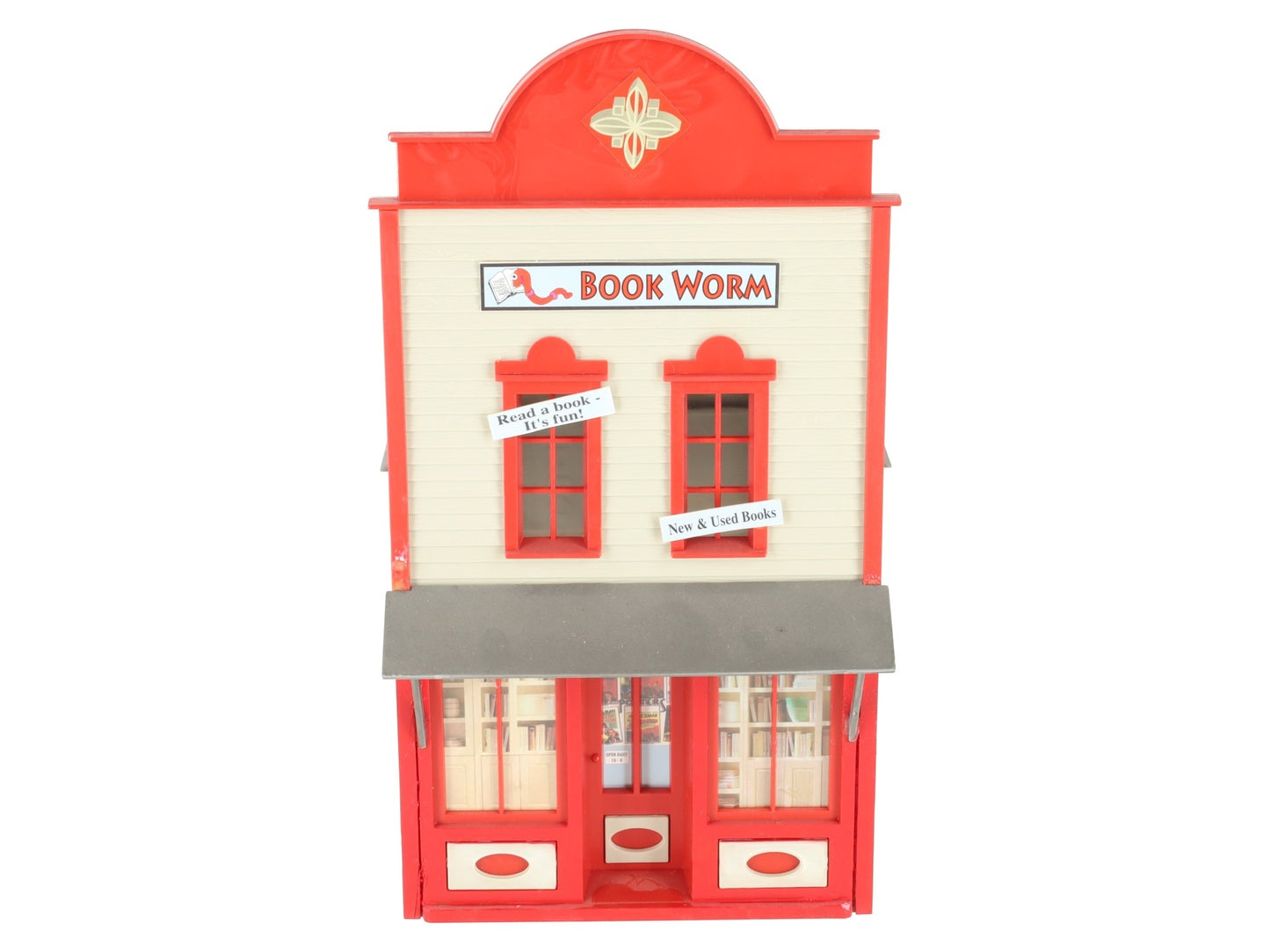 Piko 62724 G Scale Book Worm Book Shop Building - Assembled EX