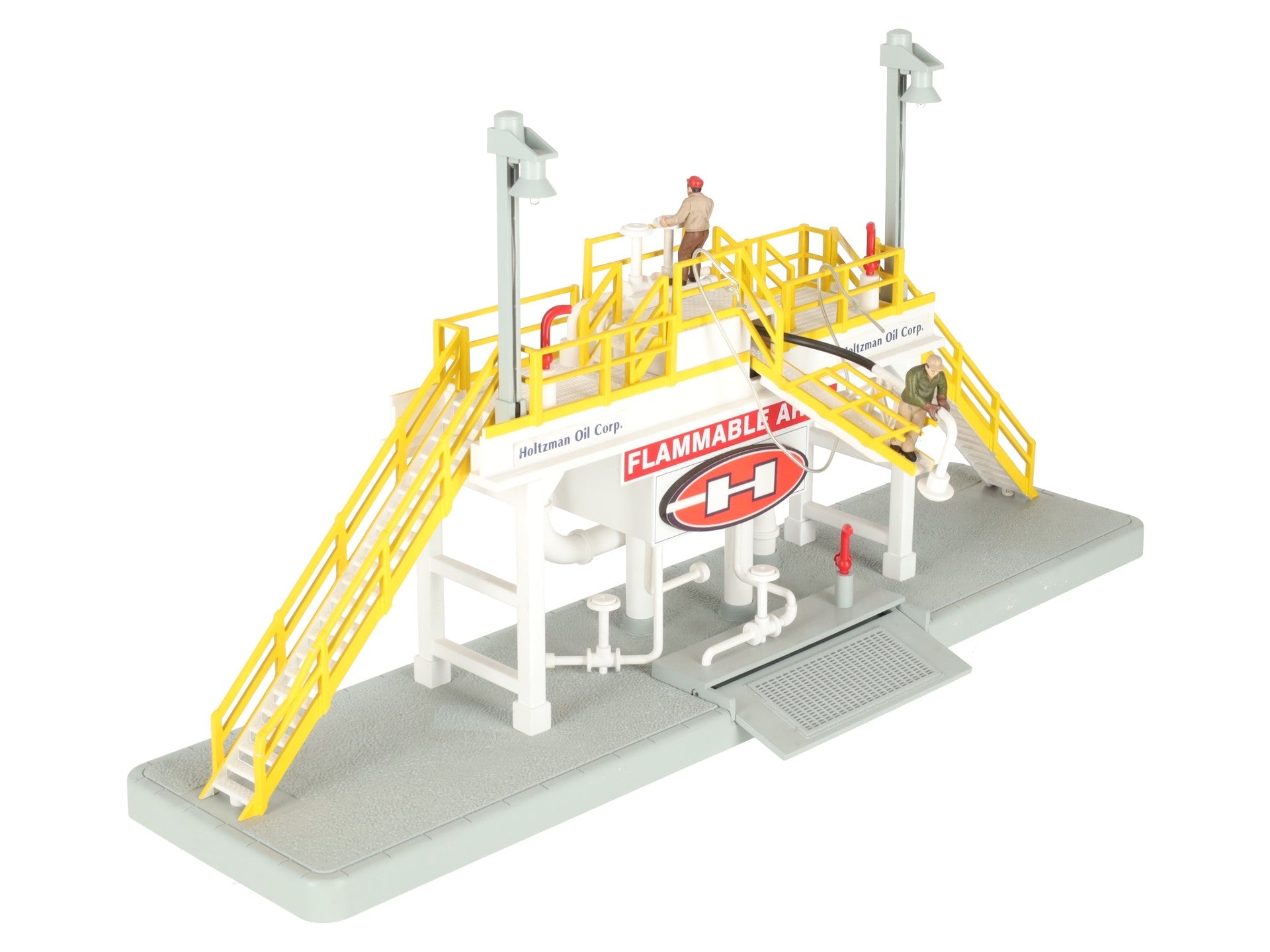 MTH 30-9117 O Gauge Columbia Oil Storage Station EX/Box