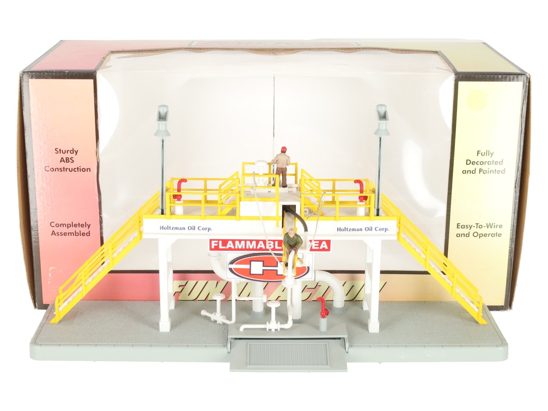 MTH 30-9117 O Gauge Columbia Oil Storage Station EX/Box