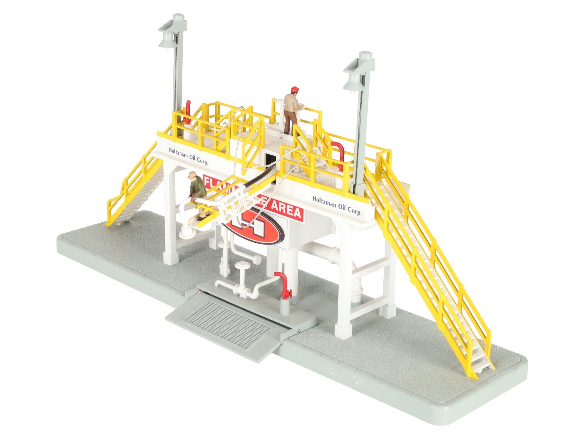 MTH 30-9117 O Gauge Columbia Oil Storage Station EX/Box